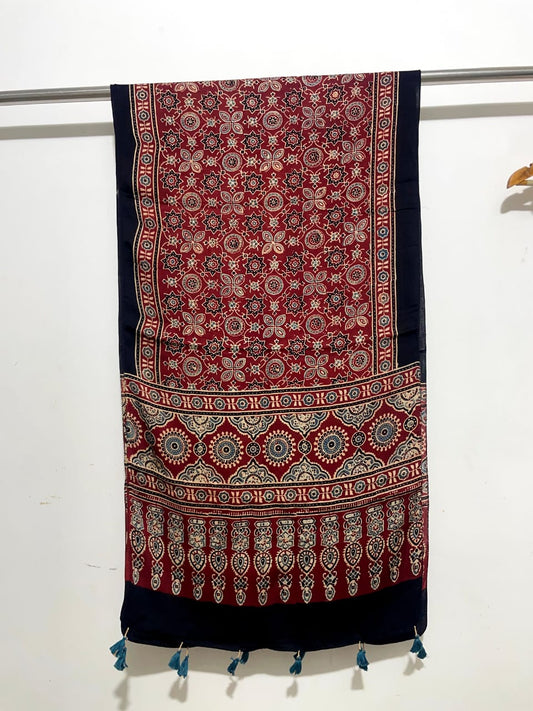 Alankrita | Ajrakh Stole