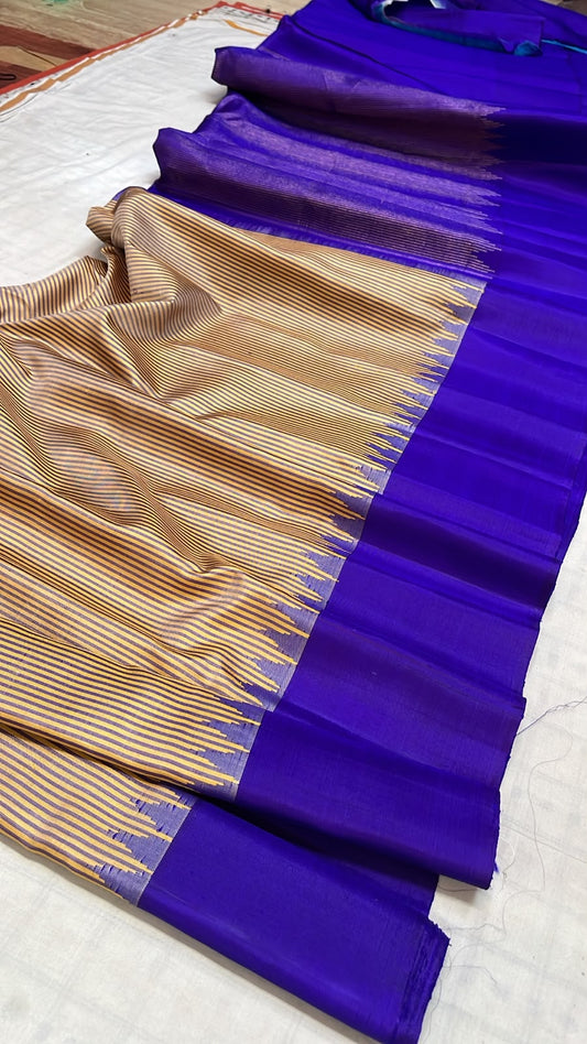 Pure silk handwoven gadwal sarees