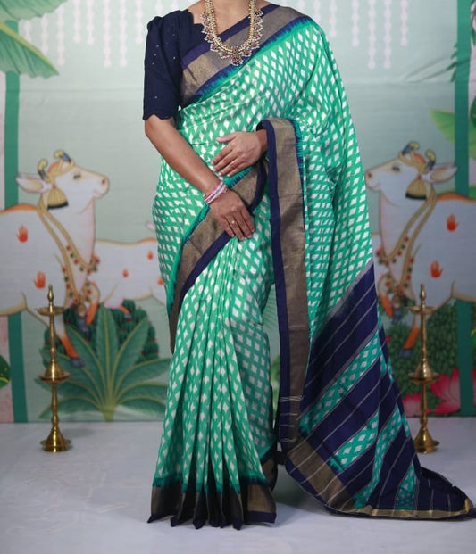 Sharada-ikkat-silk-saree | Ikkat-silk-saree