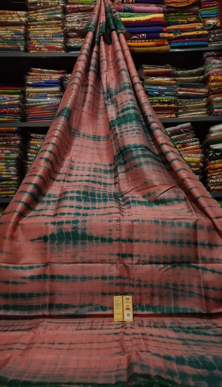 Simba-shibori-murshidabad-silk | Shibori on Murshidabad Silk Sarees