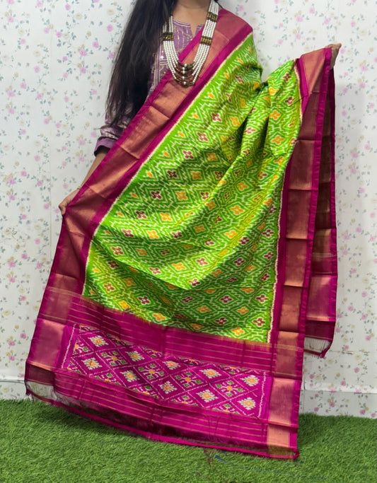 Ipu | Ikat Pure Silk Dupatta