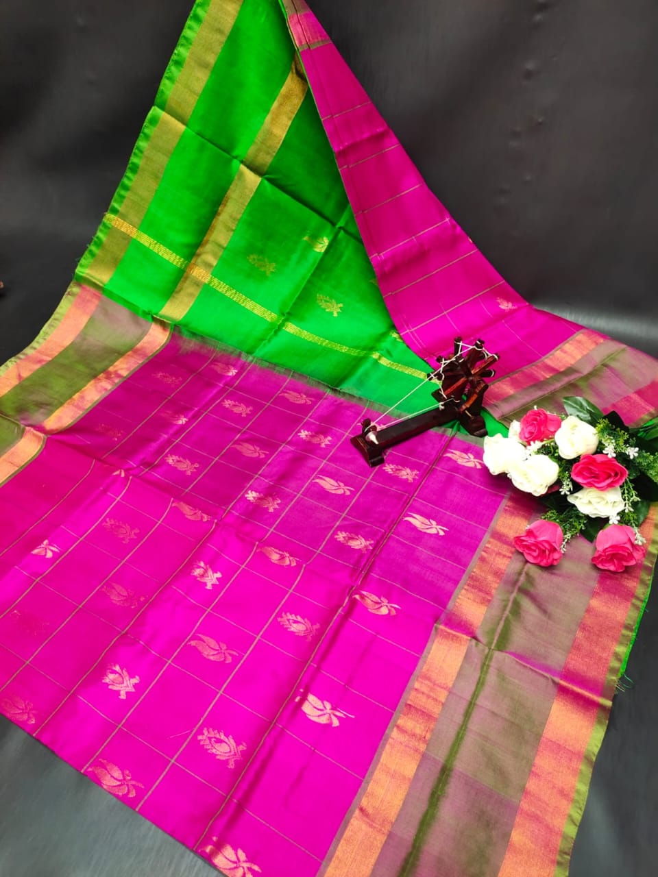 Udaya | Pure silk uppada saree