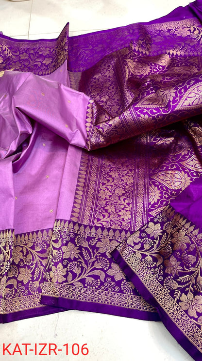 Bundhavi | Katan Silk Banarasee Saree