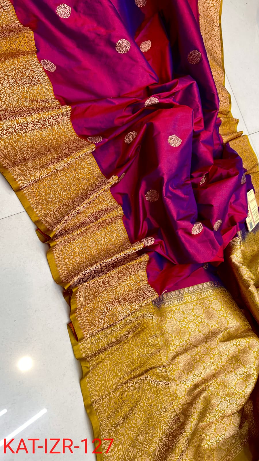 Byoma1 | Katan Silk Banarasee Saree