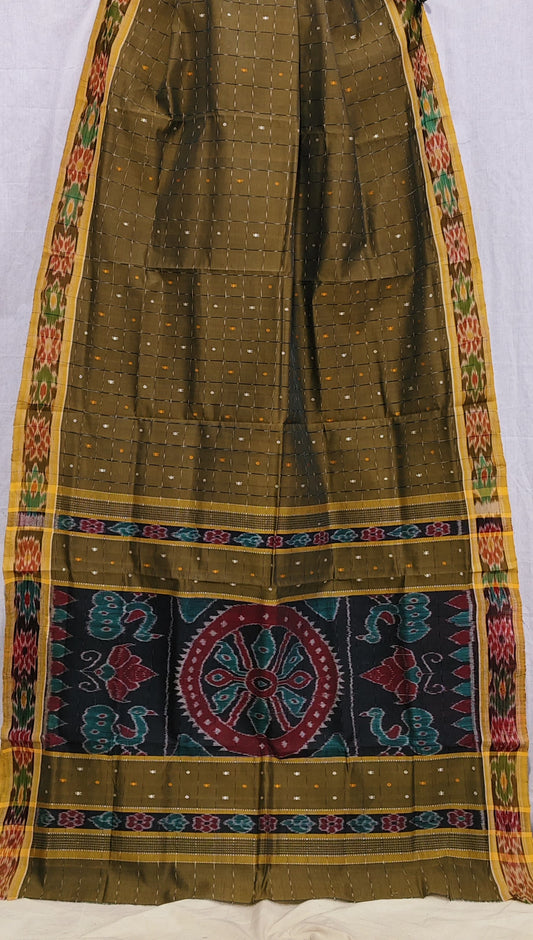 Samlina | Sambalpuri Cotton Kotki Saree