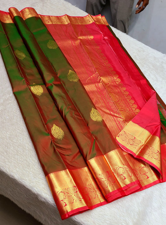 Durgai | 1G Gold Kanjeevaram Saree