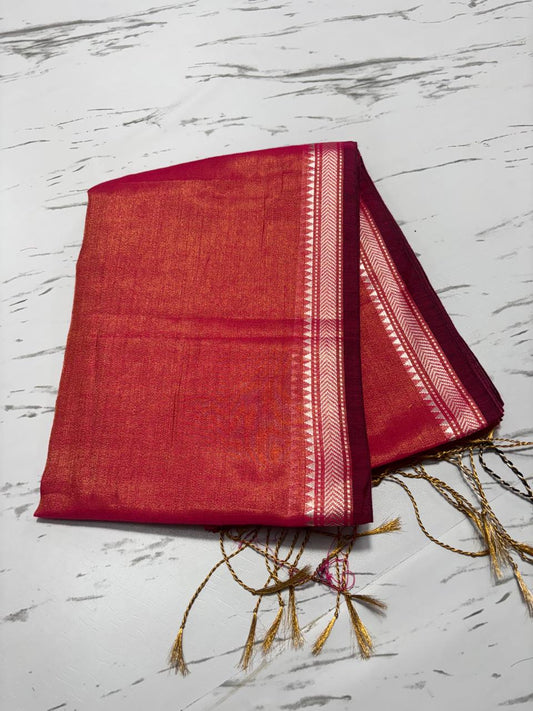 Tiwazah | Tissue Saree