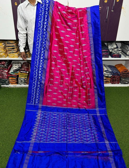 Gul | Pure silk ikat saree