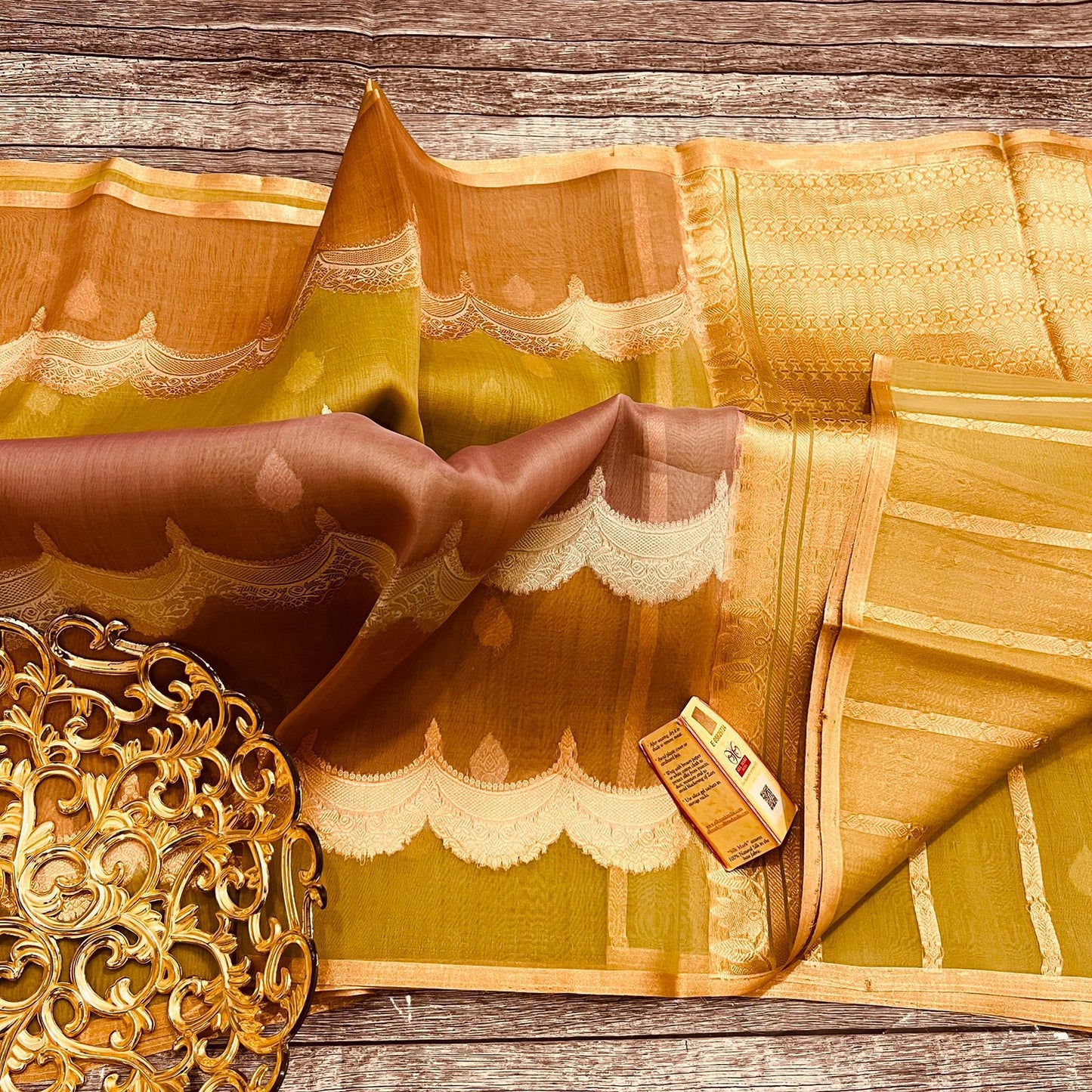 Reva | Rangkat banarasi Saree