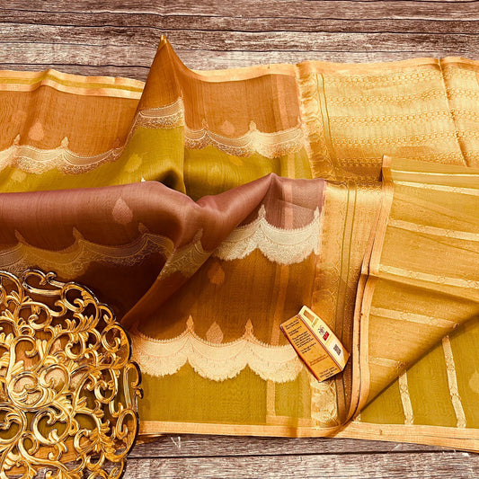 Reva | Rangkat banarasi Saree