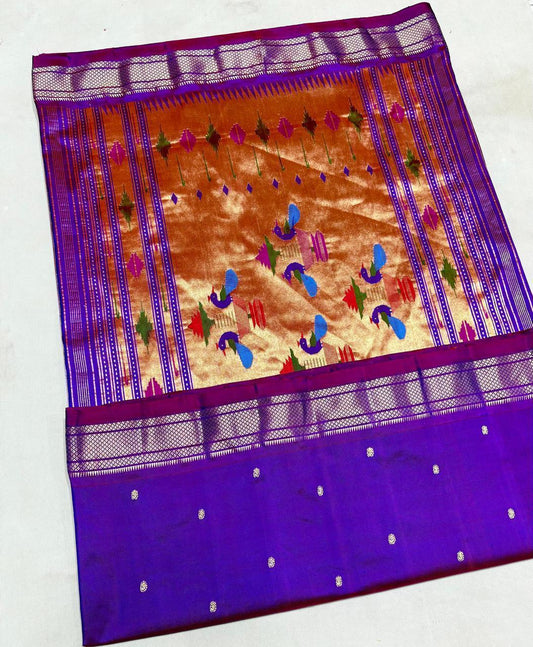 Ridhyani | Pure handloom silk paithani
