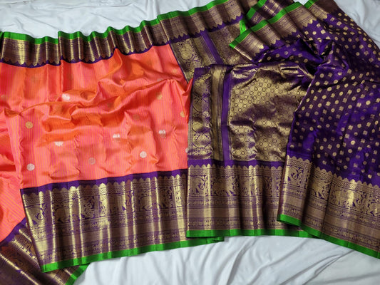 Abhmita | Pure Pattu Gadwal Sarees