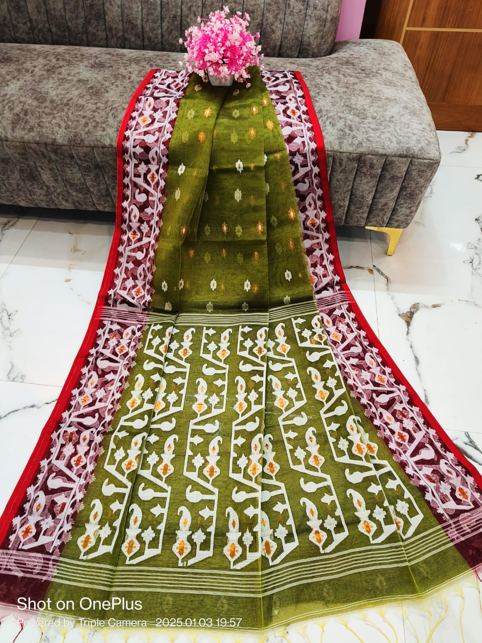 Zaru-muslin-jamdani | Muslin jamdani sarees