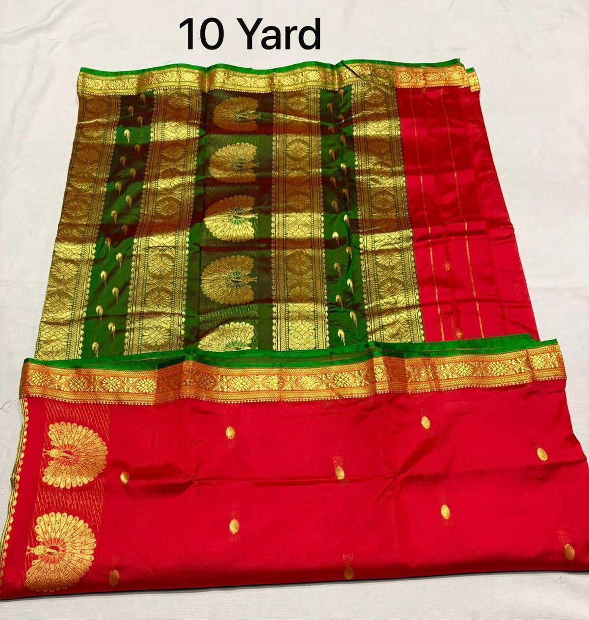 9 yards pure silk Jijamata saree