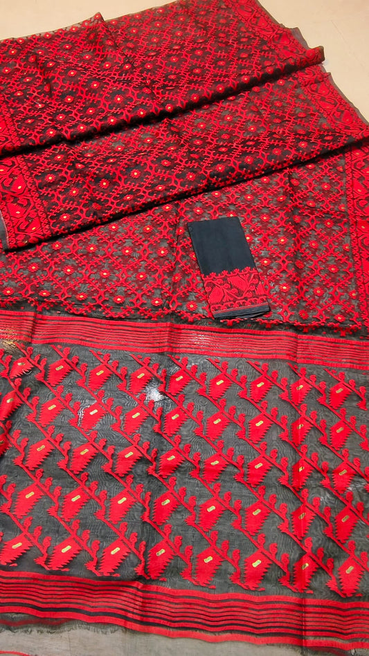 Janakiitha | Half Silk Jamdani