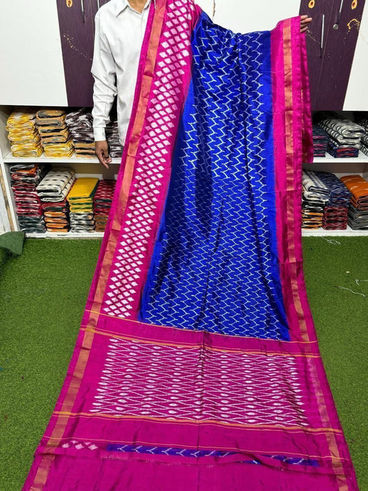 Gayathrie | Pure silk ikat saree