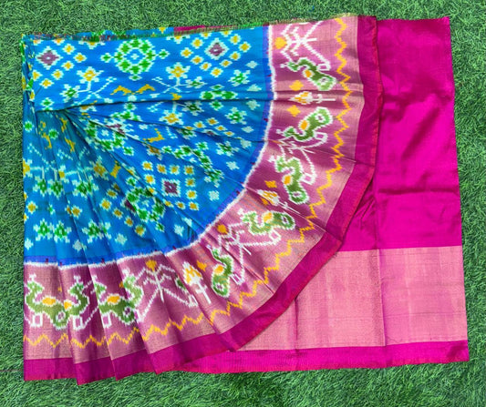 Bhavnanda | Pochampally Ikat silk saree