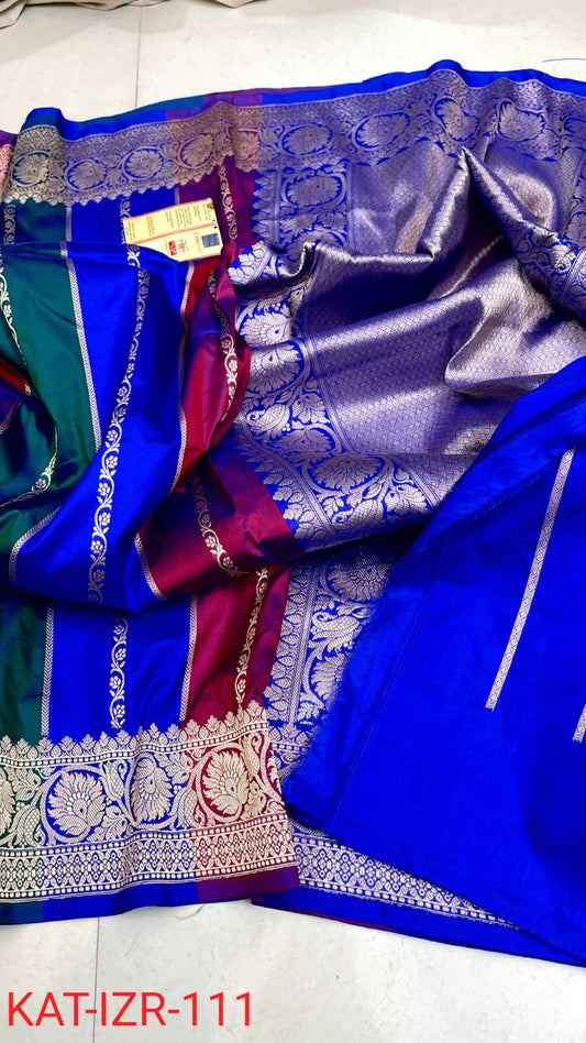 Bishakha | Katan Silk Banarasee Saree