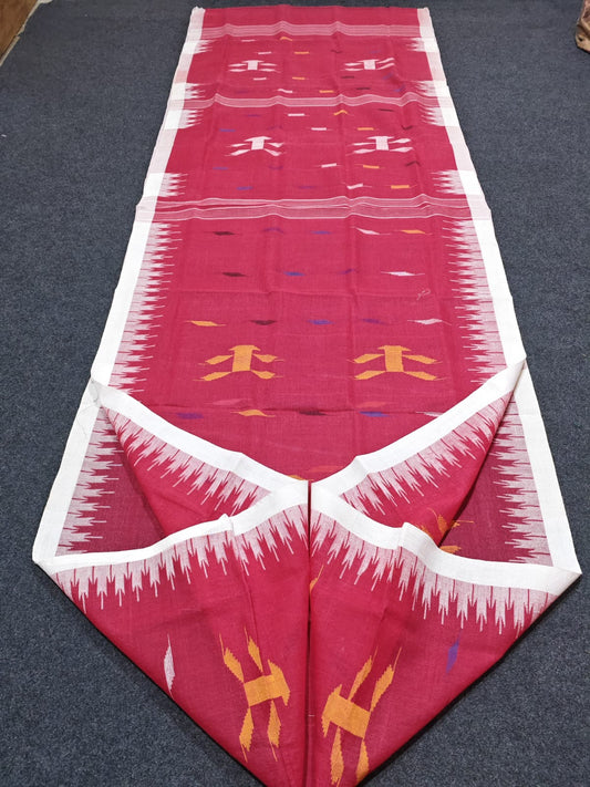 Authentic handloom 
monipuri cotton saree
With bp
