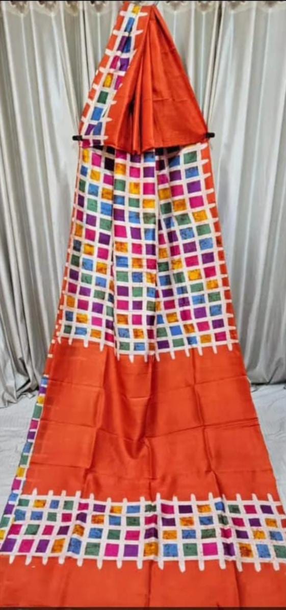 Banjura | Murshidabad Silk Batik Sarees