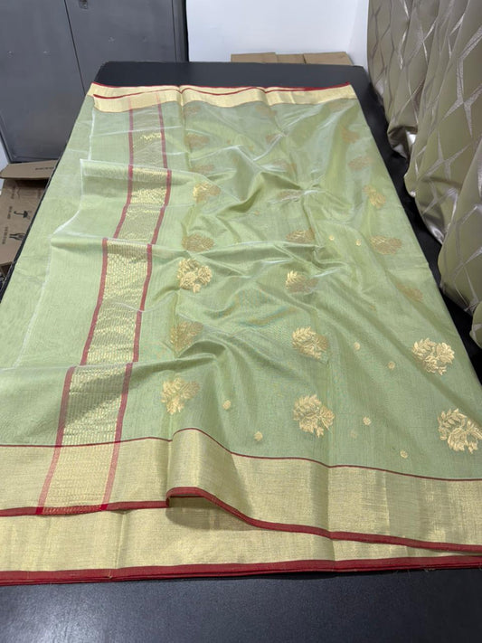 Chandritha | Cotton Silk Chanderi Saree