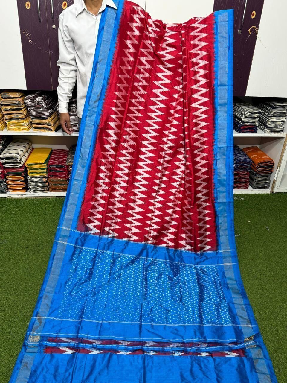 Gowri | Pure silk ikat saree