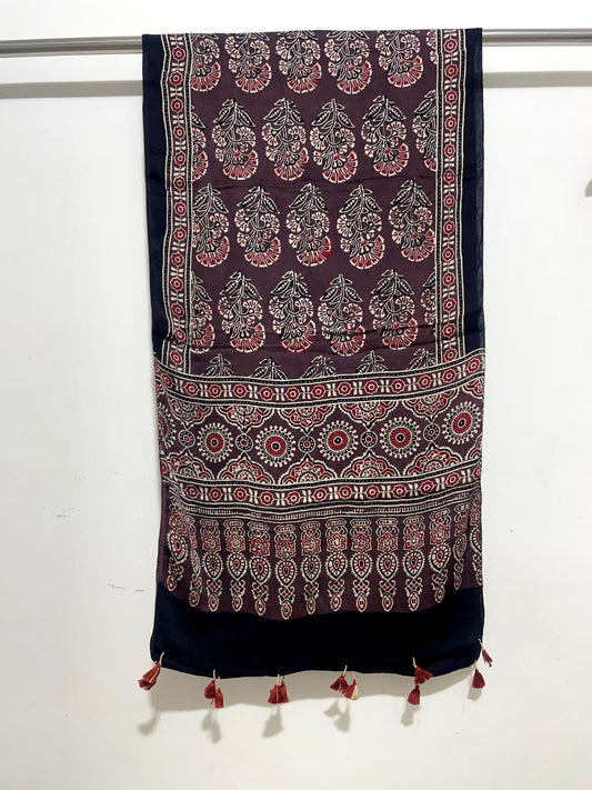 Anvi | Ajrakh Stole