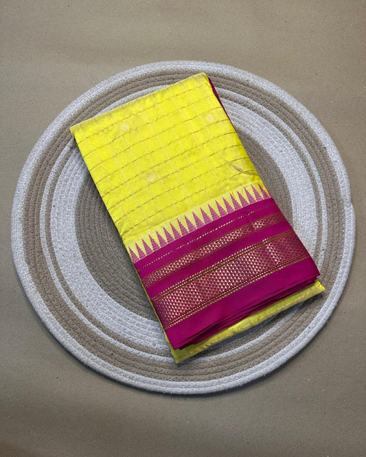 Ilama| Pure Silk Ilkal Saree