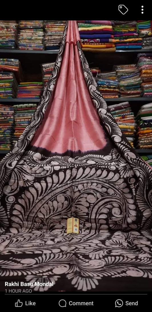 Adioti | Murshidabad Silk Batik Sarees