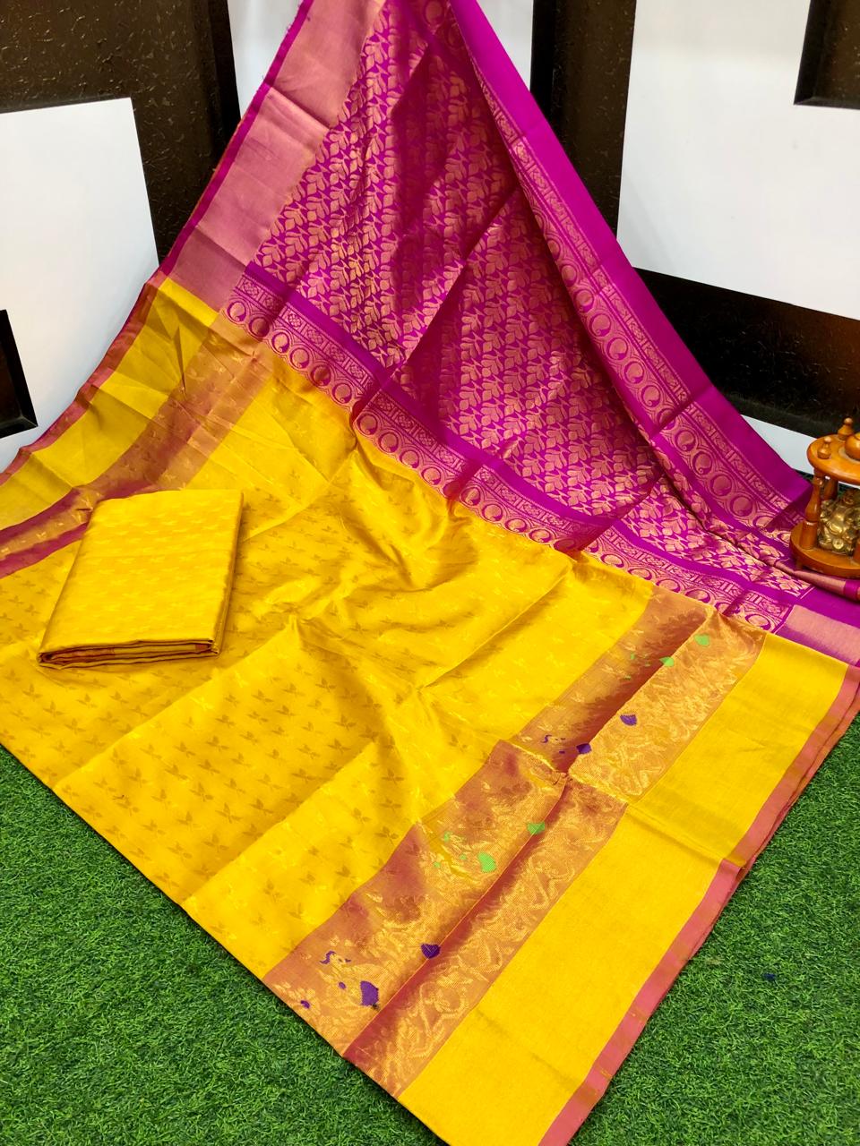 Unshika | Uppada Pattu Saree