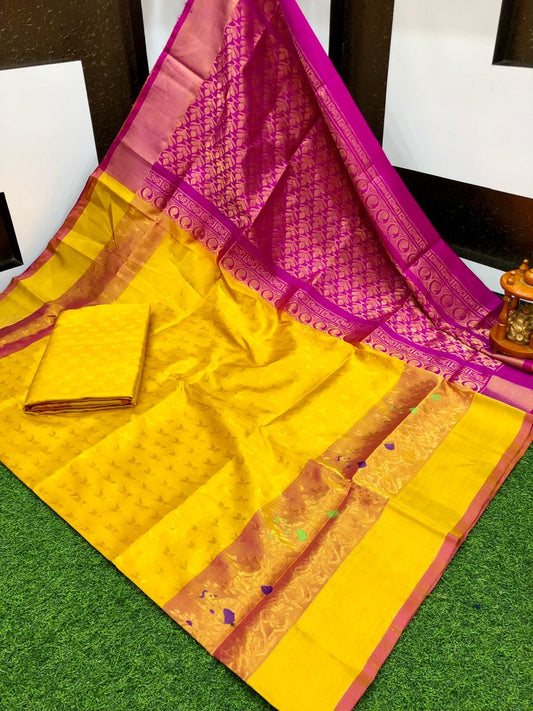 Unshika | Uppada Pattu Saree
