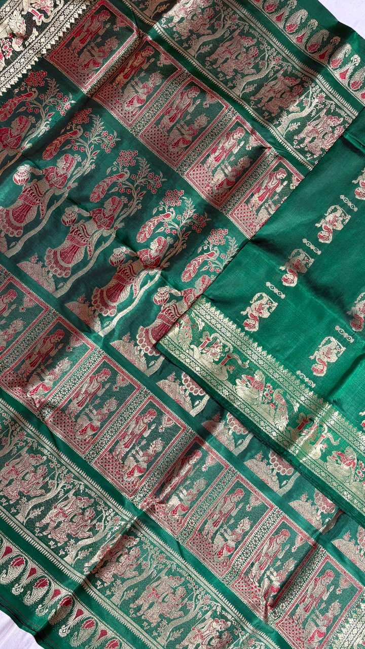 Swarnachari saree.
Material silk with bp.
With silkmark.