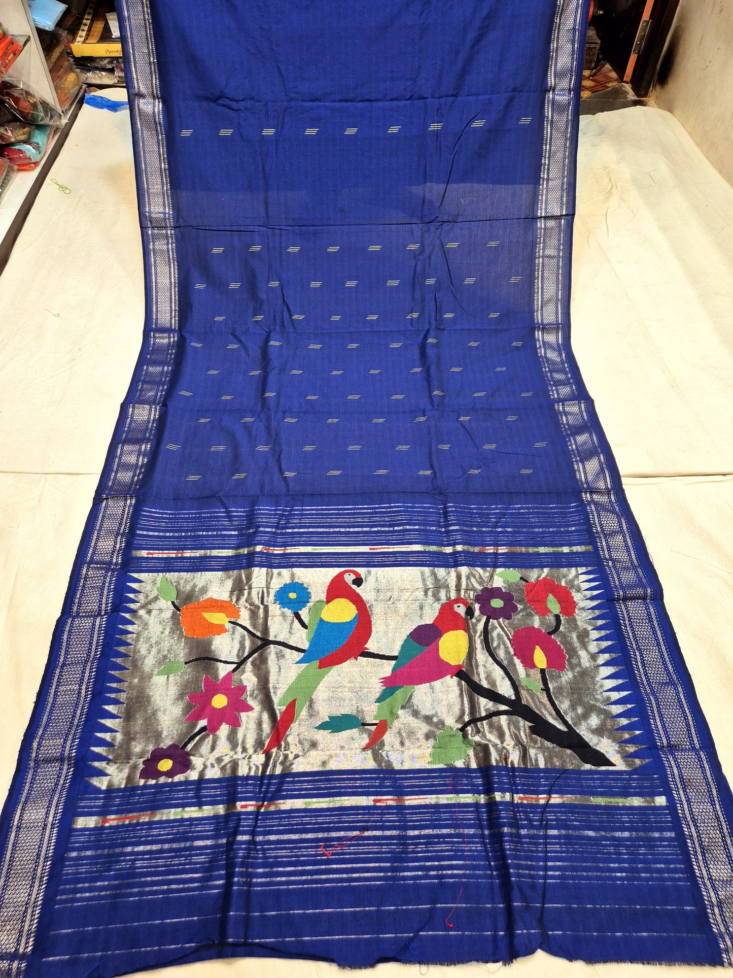 Aradhya | Cotton Handloom Paithani Saree