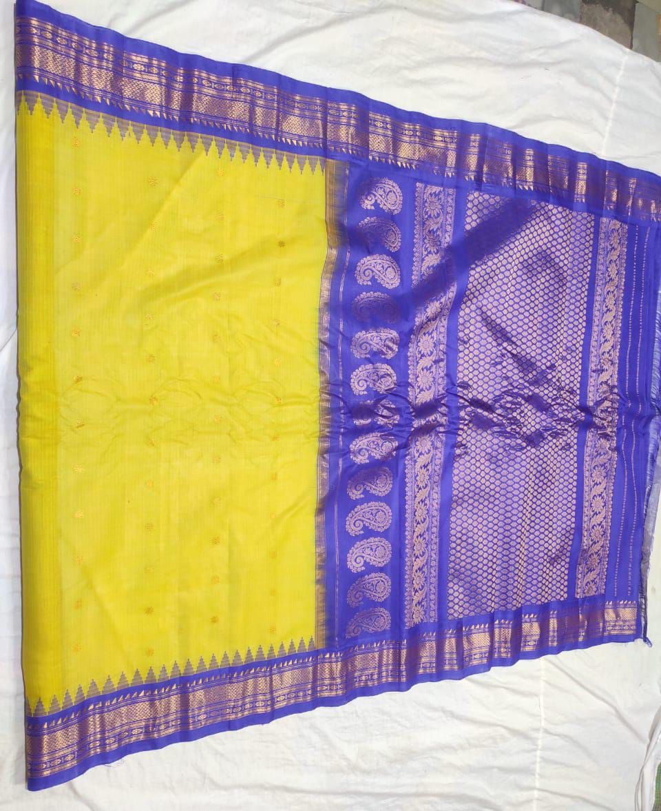 Arivu-gadwal | Gadwal Sarees in Silk Cotton