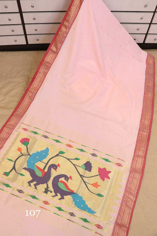 Akshata | Cotton Handloom Paithani Saree