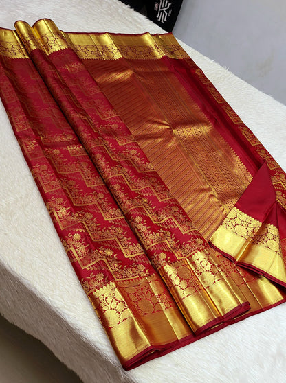 Annapoorna | 1G Gold Kanjeevaram Saree