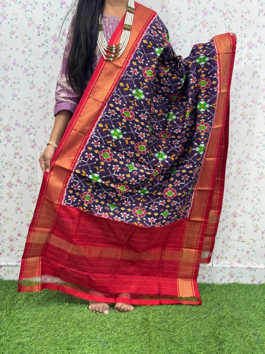 Ize | Ikat Pure Silk Dupatta