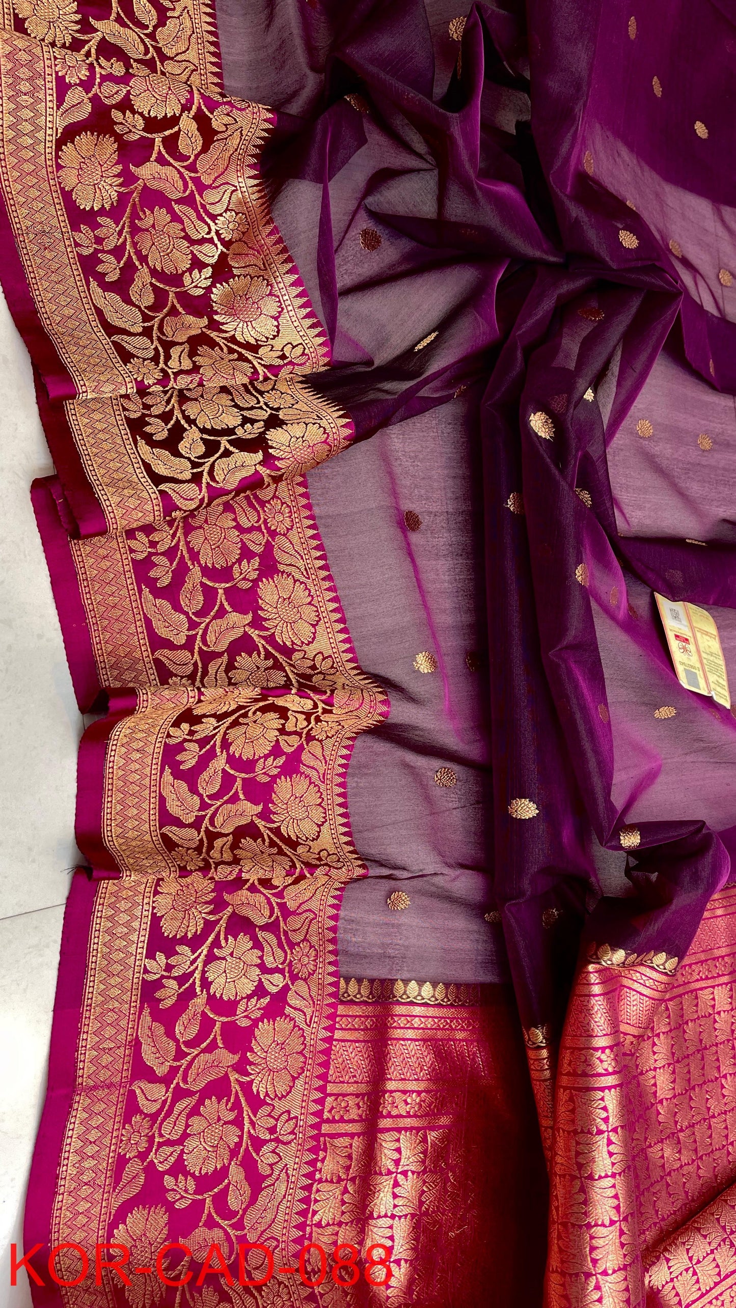 Bajrangini | Kora Kadua with Mashru Border