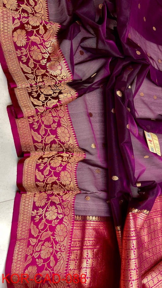 Bajrangini | Kora Kadua with Mashru Border