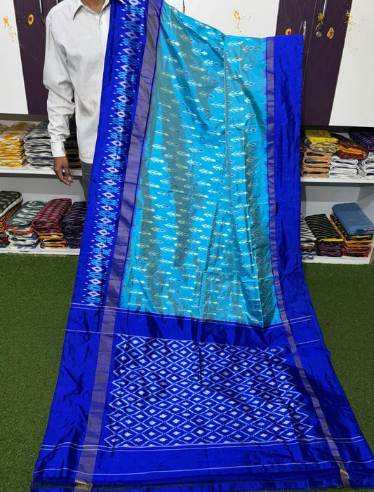 Bhagyashree | Pure silk ikat saree