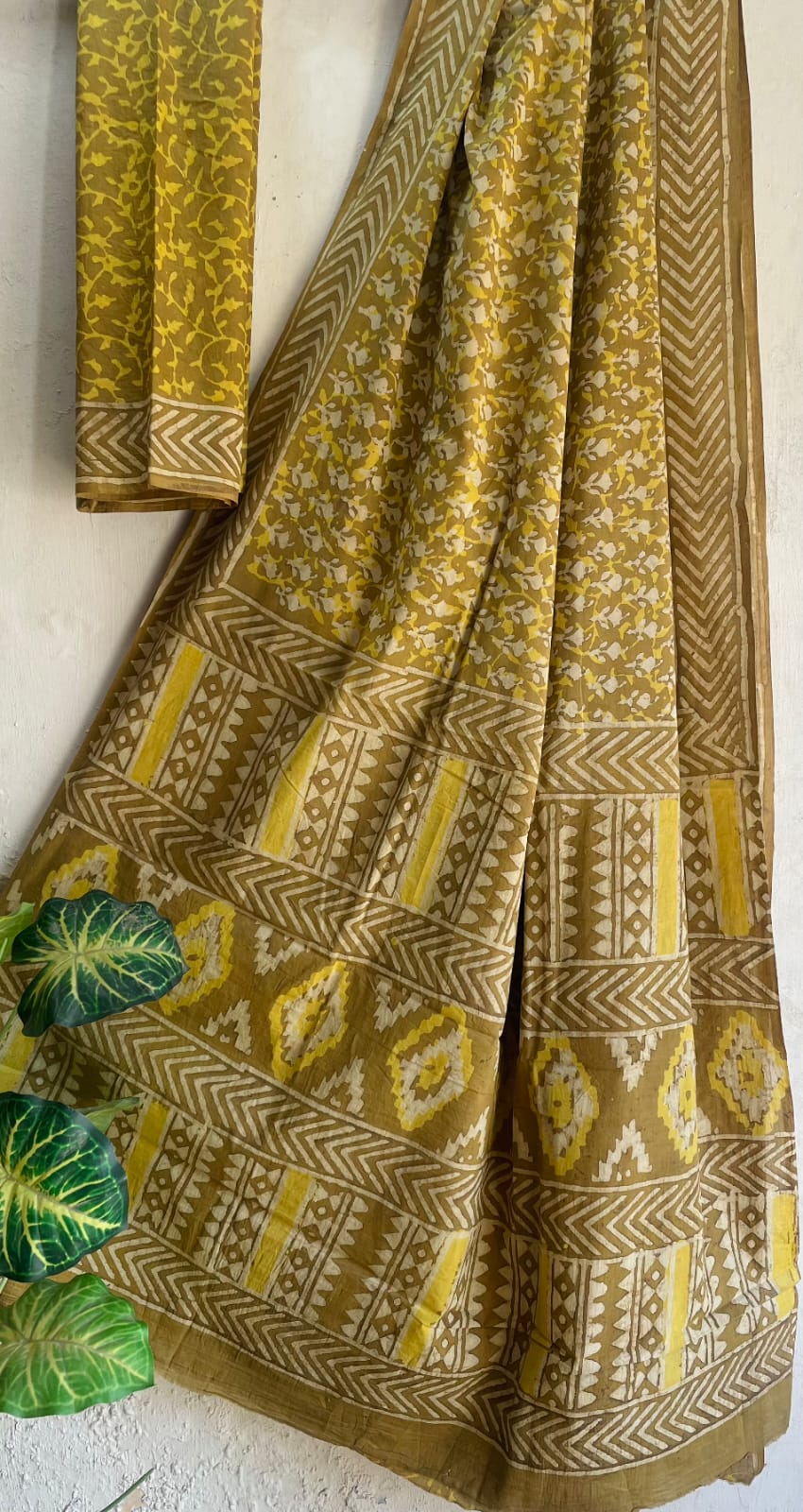 Malini | Mul Cotton Blockprint Saree