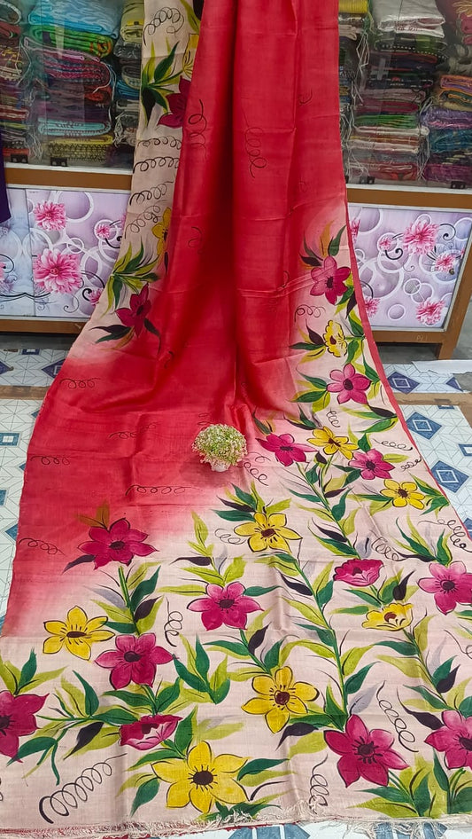 Adisana | Murshidabad Silk Batik Sarees