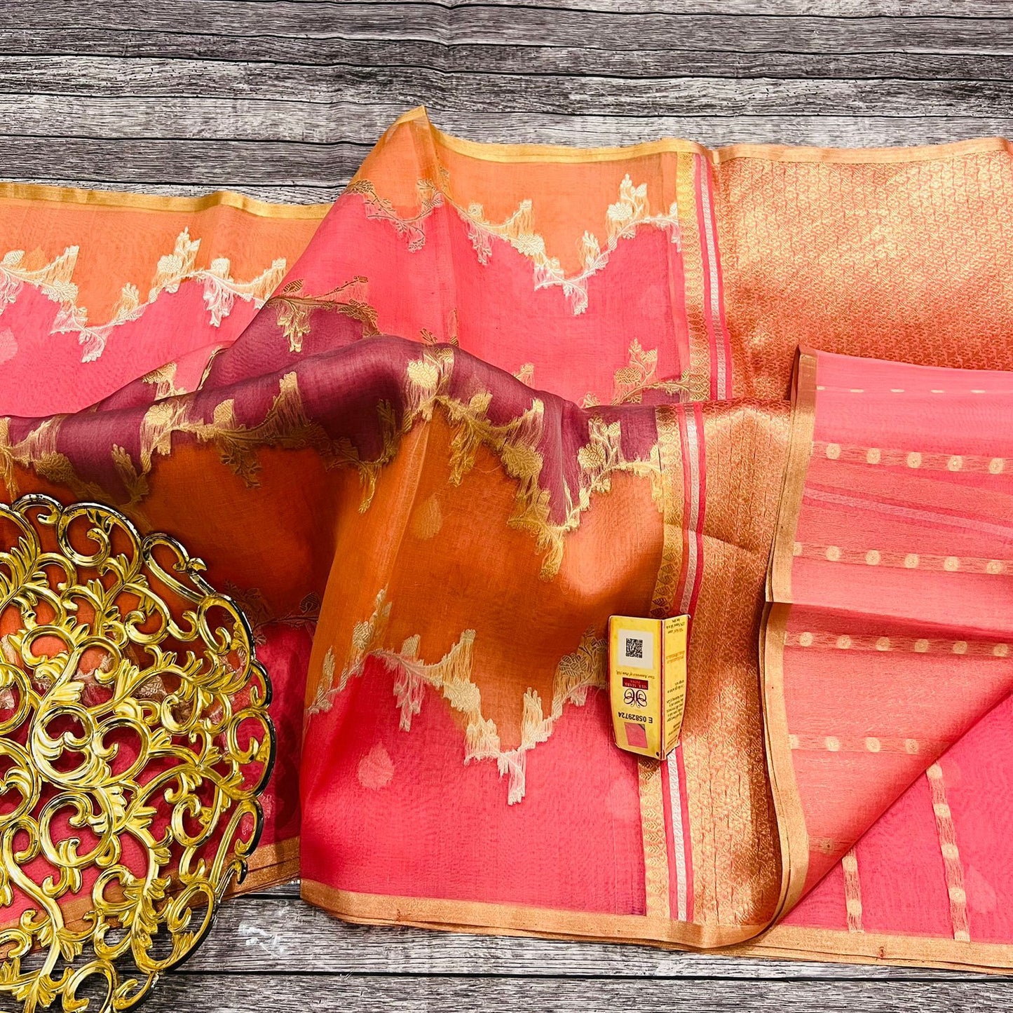 Ruma | Rangkat banarasi Saree