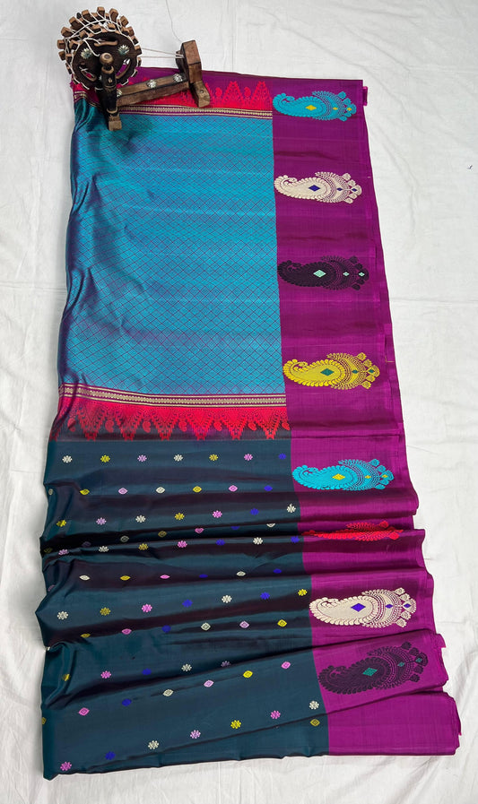 Zyca | Gadwal Sarees in pure Silk