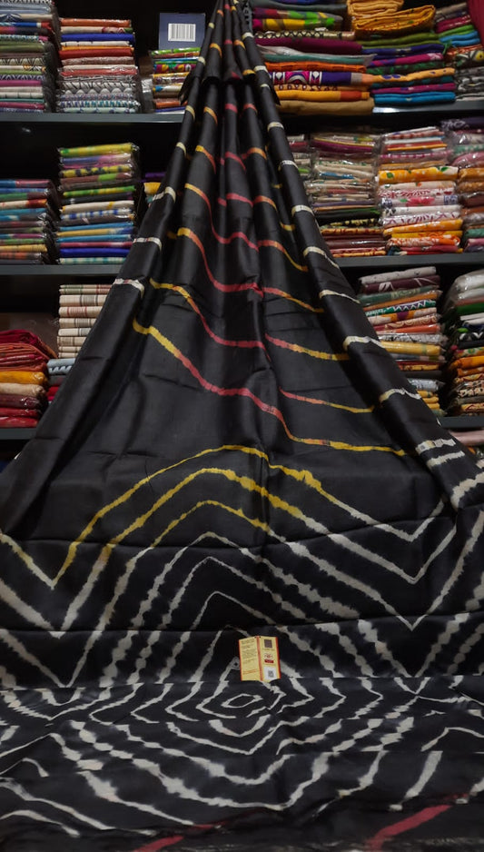 Murshidabad Pure Silk
 Dye Shivori Work Sarees 
With Blouse Piece 