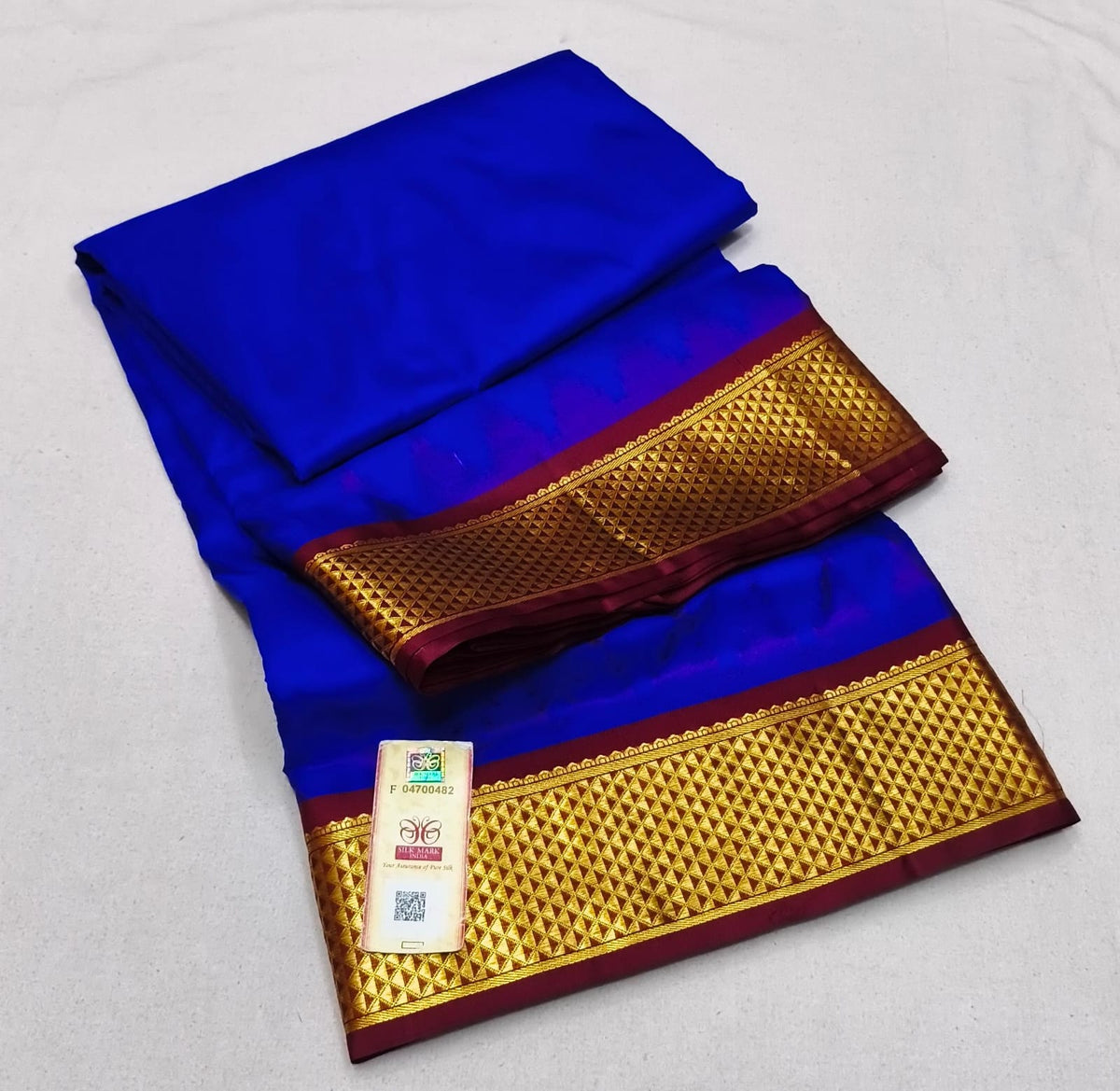9 yards pure silk kanchipuram saree