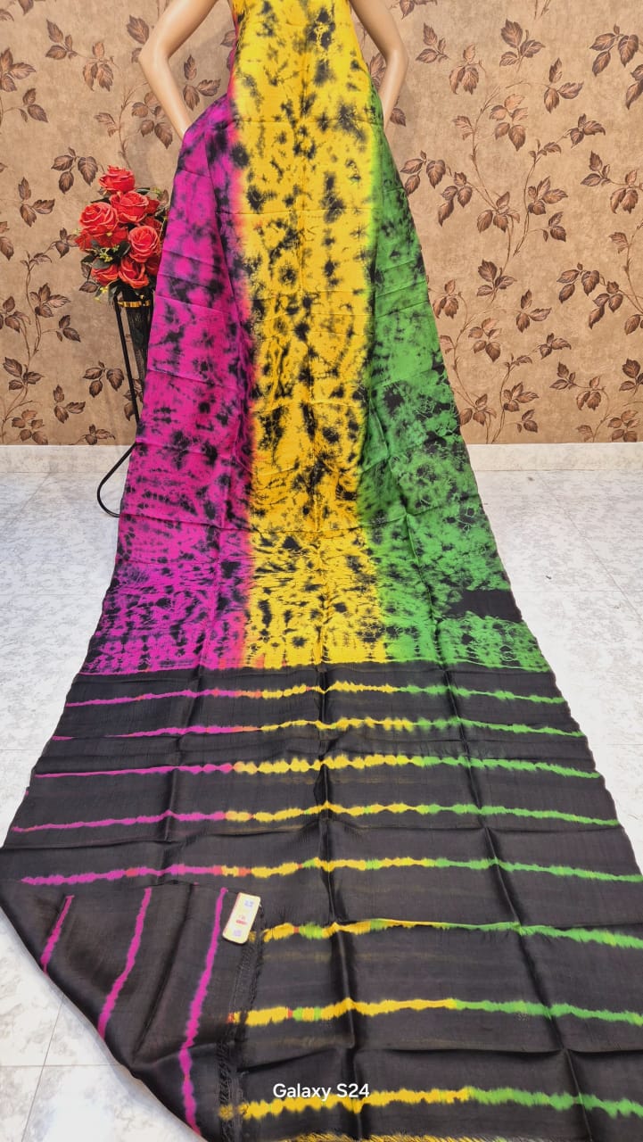 Shimalya | Shibori on Murshidabad Silk