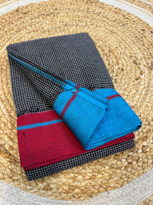 Pavithra |  Patteda Anchu Saree