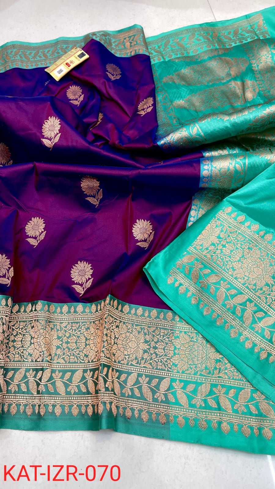 Brunda1 | Katan Silk Banarasee Saree