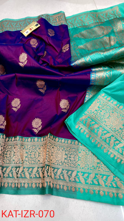 Brunda1 | Katan Silk Banarasee Saree